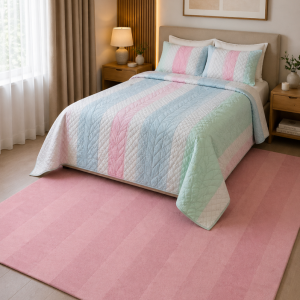 Conjunto Carpete + Colcha de Cama de Casal (OFERTA)