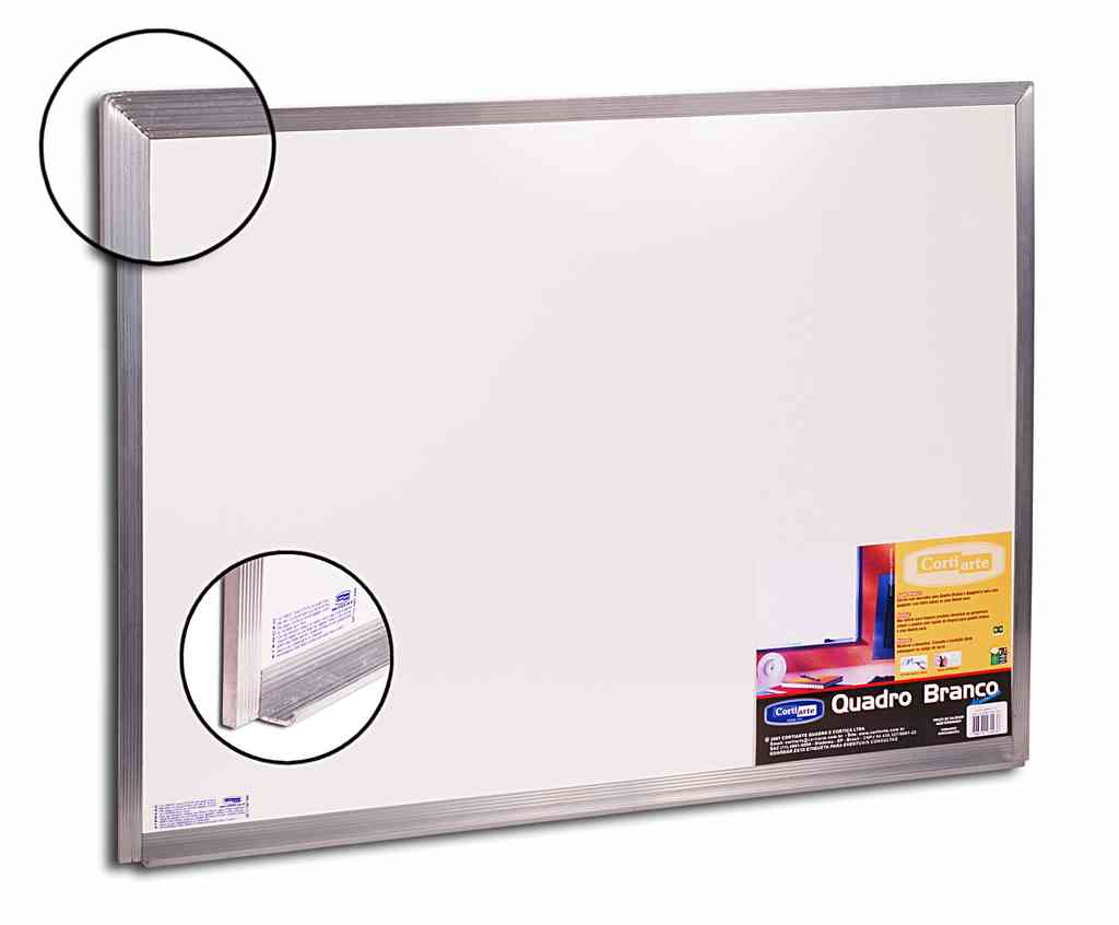 Quadro branco com moldura de alumínio – STANDART