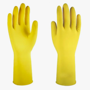 Luvas de látex natural EcoLiving (verdes)