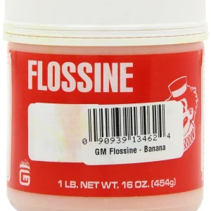 Corante Algodão Doce Flossine Banana 454gr