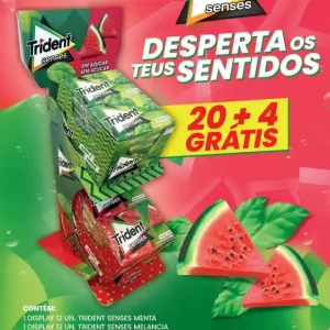 Expositor Trident Senses 2×12 Unidades