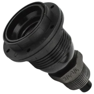 Kit de casquilhos termoplásticos E27 com virolas na Conexão