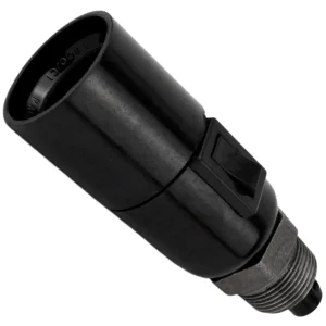 Kit de casquilho de baquelite E27 com conetor para interrutor
