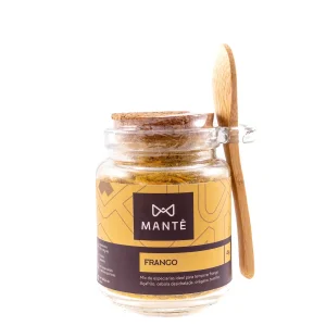 Tempero Oriental Pote de Vidro Com Colher – Tempero Para Frango